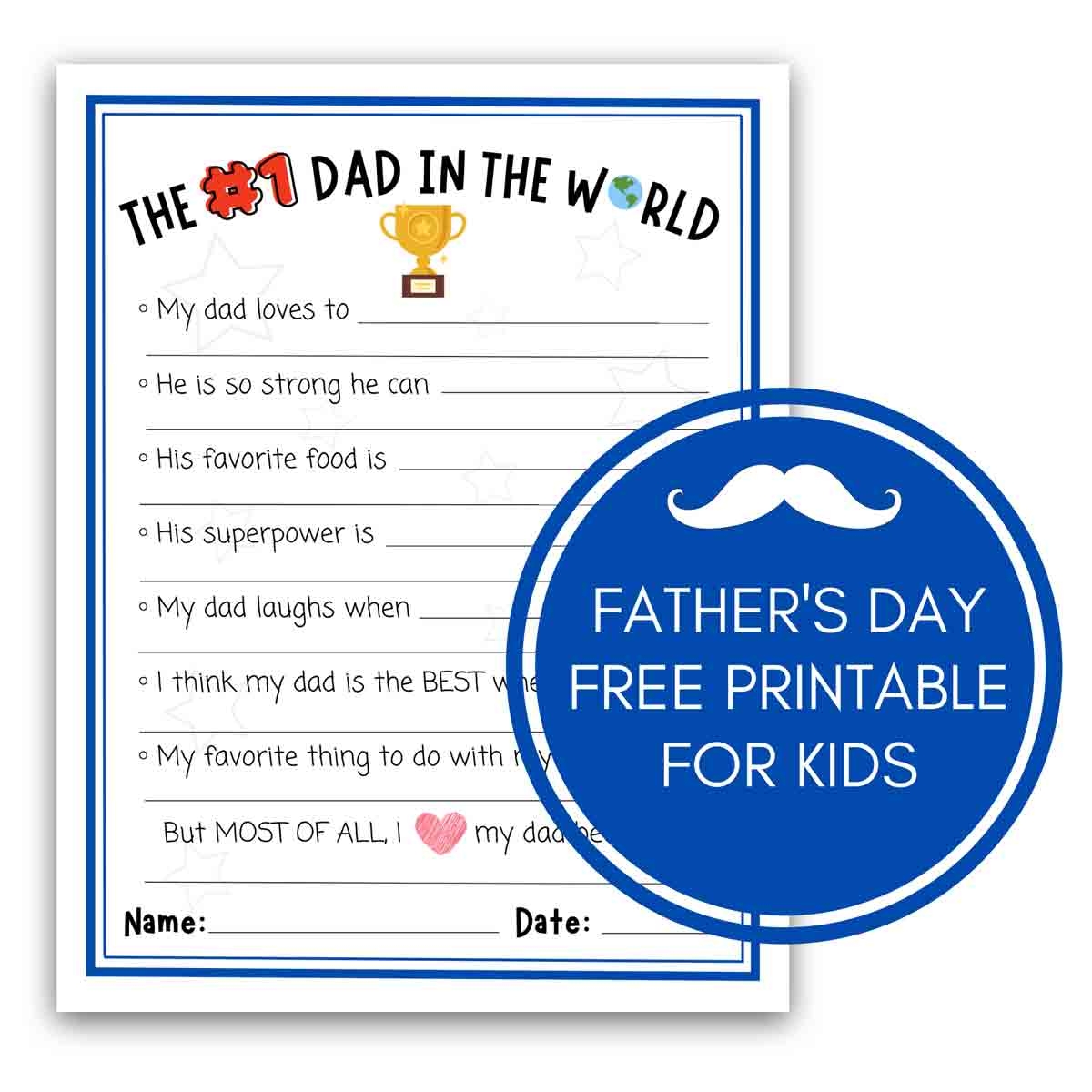 1 BEST Dad Father s Day FREE Printable MindyMakes 1 BEST Dad Father s Day FREE Printable MindyMakes