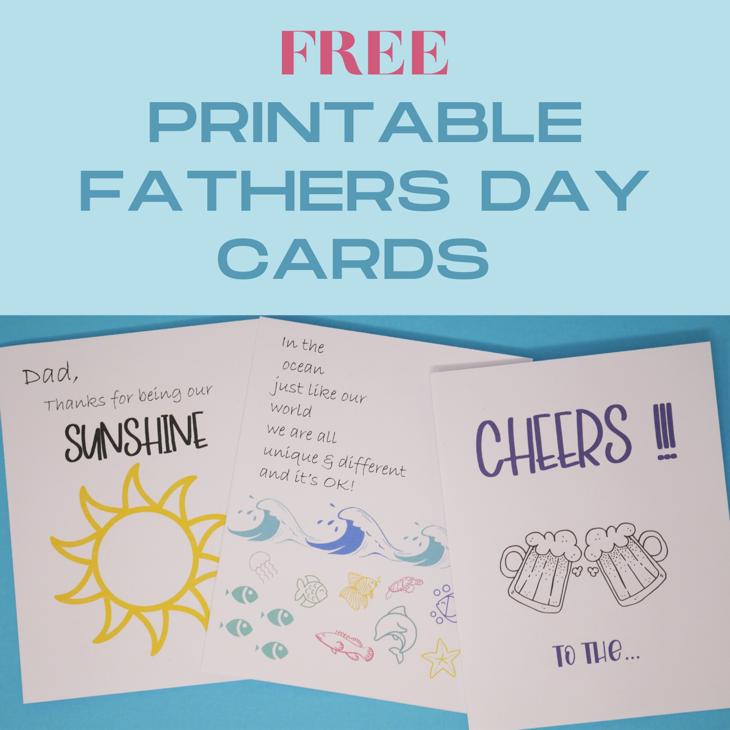 free printable father's day cards pdf