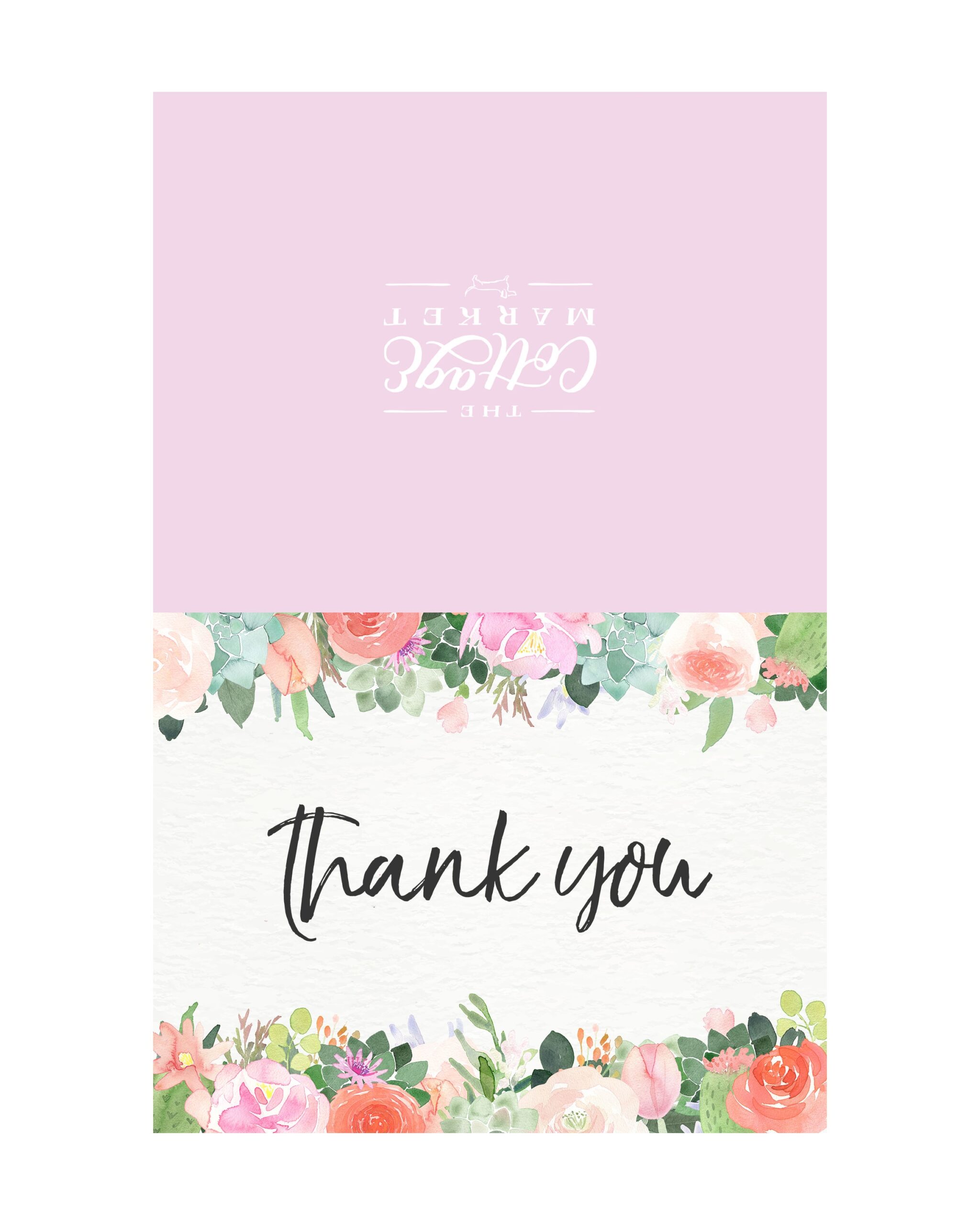 thank you card template printable for free thank you card template printable for free