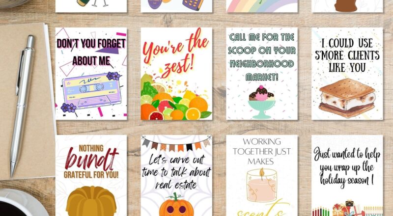 12 Months Of Real Estate Pop by s instant Digital Download Pop By Tags Monthly Seasonal Etsy