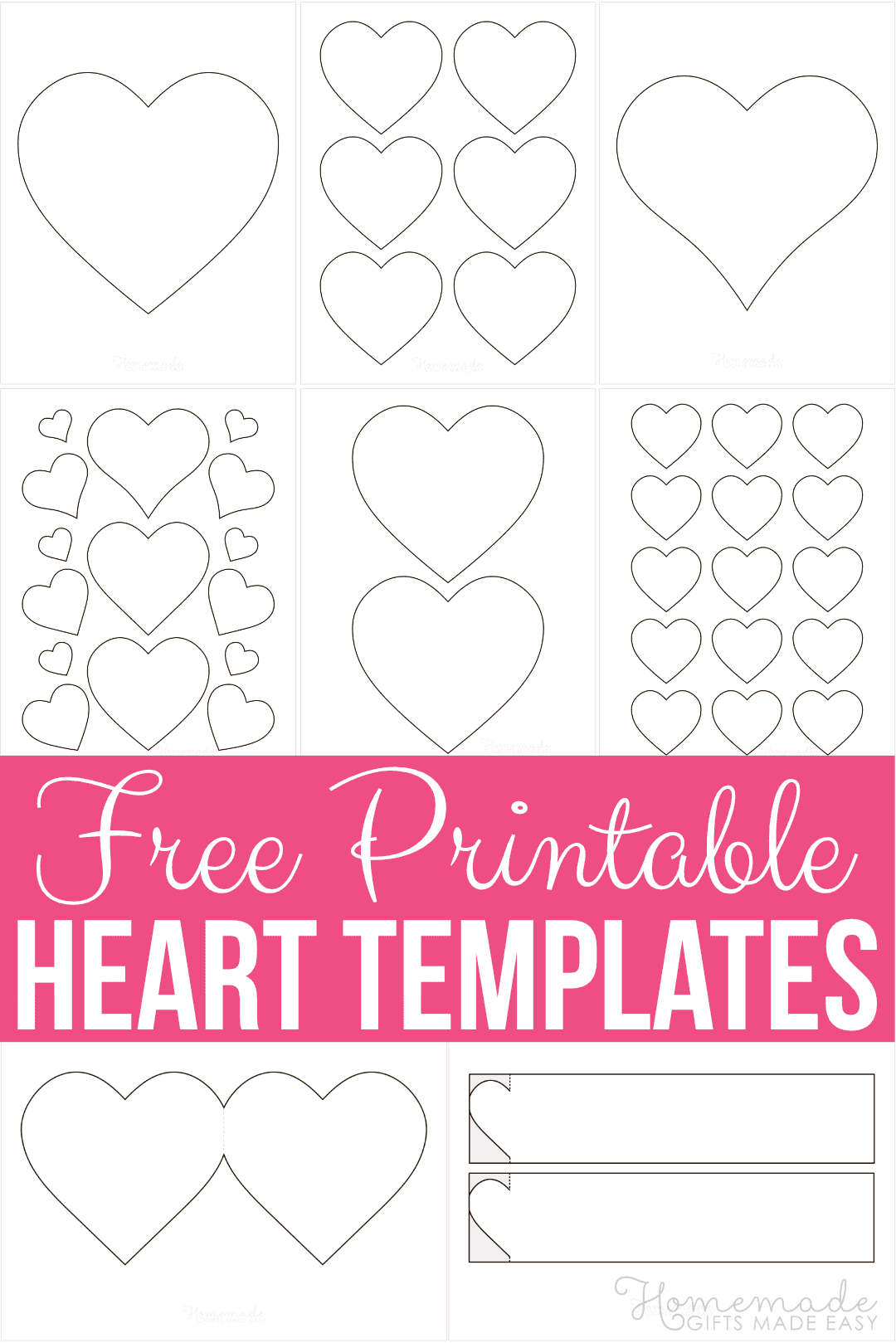 free printable heart shape template free printable heart shape template