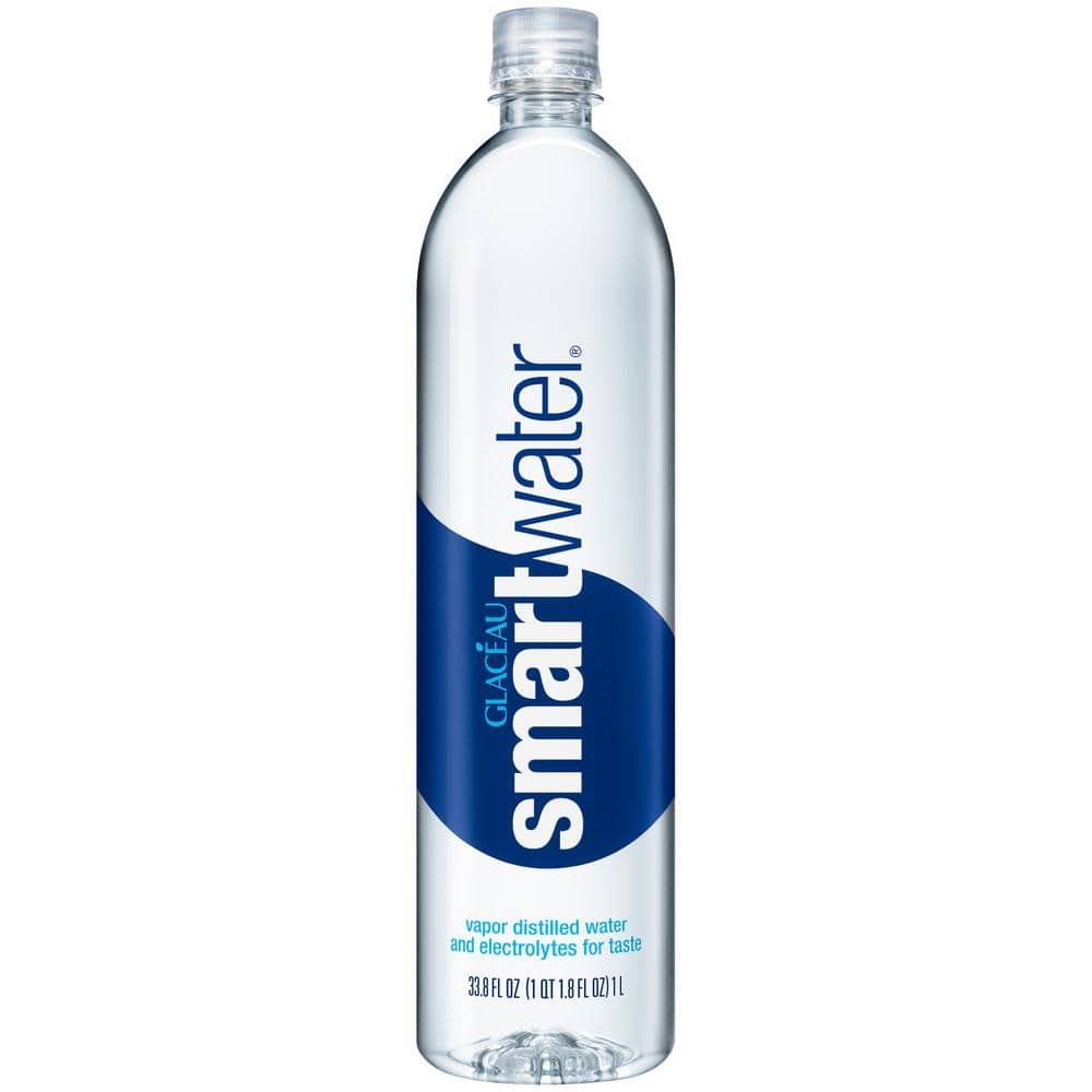 33 8 Fl Oz Smartwater Nutrient Enhanced Water Bottle 786162338006 The Home Depot