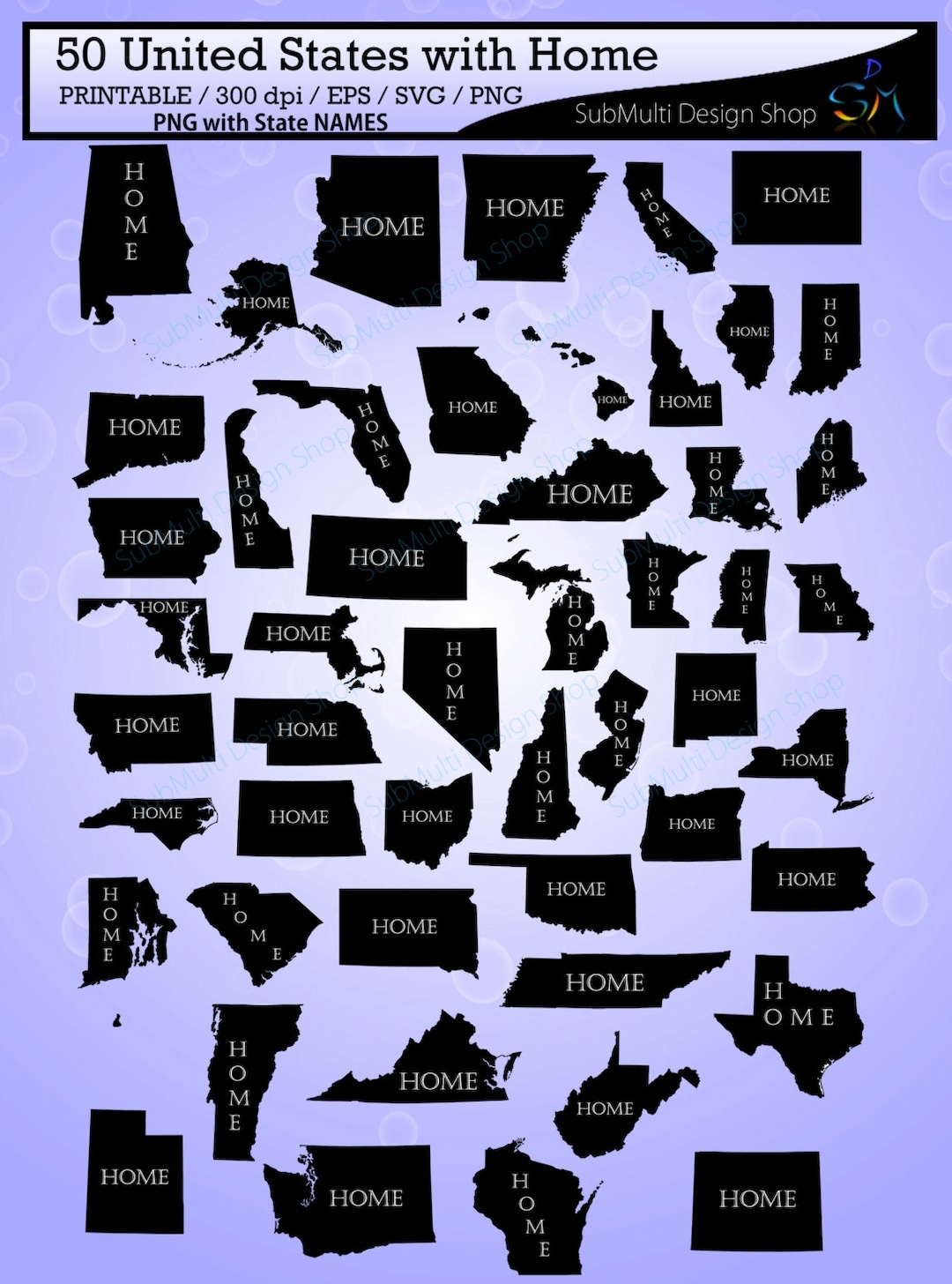 name the 50 united states