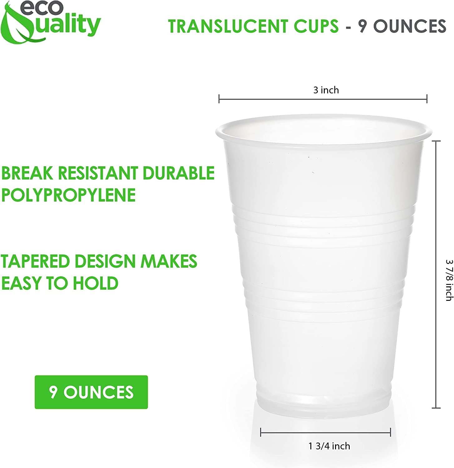 9 Oz Translucent Plastic Drink Cups Disposable 9 Oz Cold Drink Party Water Wedding Event Cups 1200 Walmart 9 Oz Translucent Plastic Drink Cups Disposable 9 Oz Cold Drink Party Water Wedding Event Cups 1200 Walmart