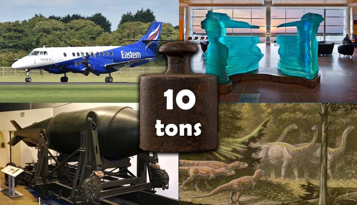 9 Things That Weigh About 10 Tons