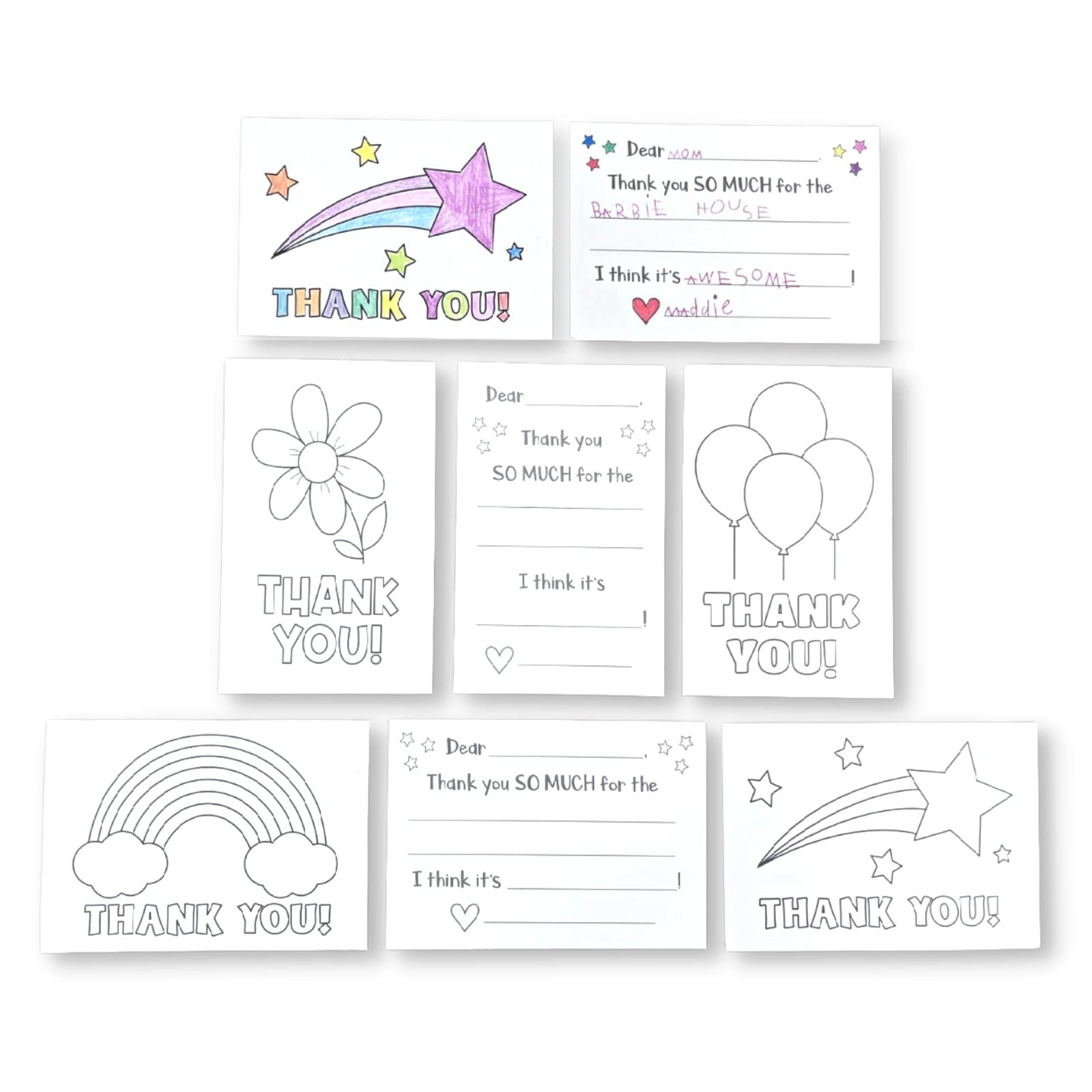 Amazon 12 Kids Thank You Cards Fill In The Blank Kids Fill In The Blank Thank You Cards For Kids Birthday Thank You Cards Kids Birthday Kids Thank Amazon 12 Kids Thank You Cards Fill In The Blank Kids Fill In The Blank Thank You Cards For Kids Birthday Thank You Cards Kids Birthday Kids Thank
