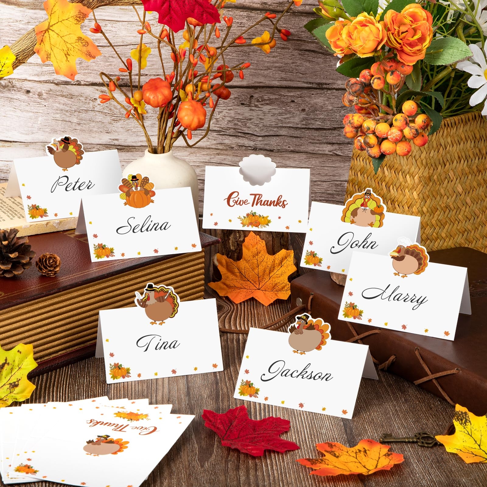 Amazon 60 Pcs Thanksgiving Name Cards Turkey Fall Place Cards For Thanksgiving Dinner Party Decoration Size 3 5 2 2 Inches Home Kitchen Amazon 60 Pcs Thanksgiving Name Cards Turkey Fall Place Cards For Thanksgiving Dinner Party Decoration Size 3 5 2 2 Inches Home Kitchen