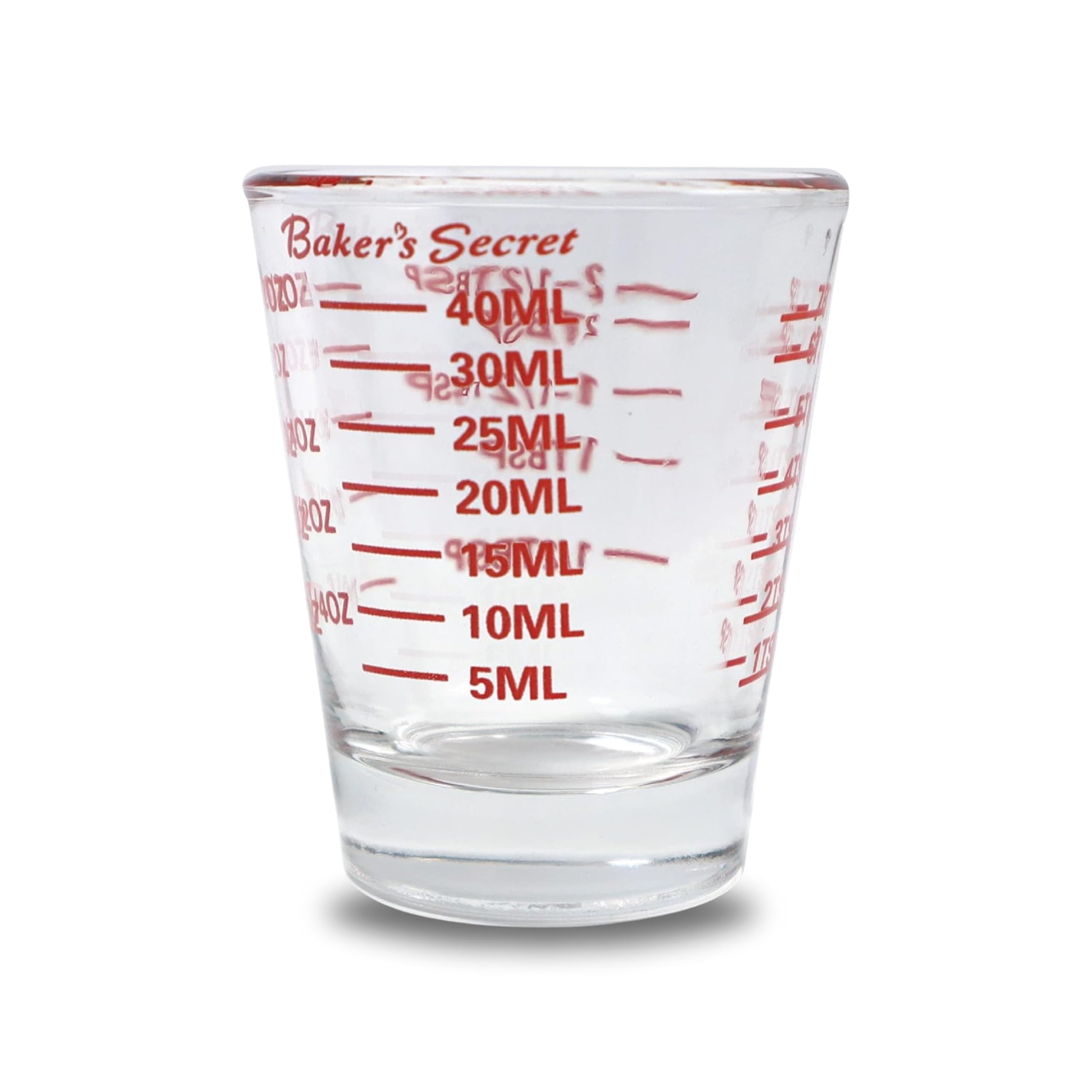 Amazon Baker s Secret 1 5oz Shot Glass Measuring Cup Incremental Measurements Liquid And Dry Espress Shot Glass Shot Glasses Amazon Baker s Secret 1 5oz Shot Glass Measuring Cup Incremental Measurements Liquid And Dry Espress Shot Glass Shot Glasses