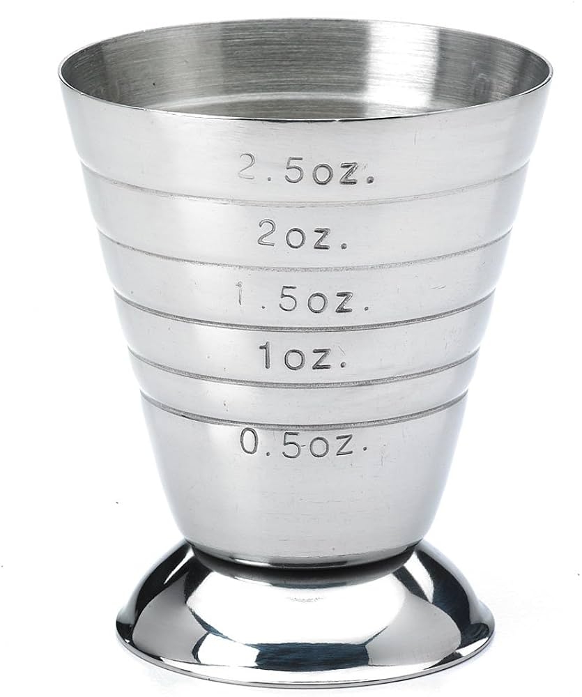Amazon Barfly Measuring Cup 2 5 Oz Stainless Steel Home Kitchen