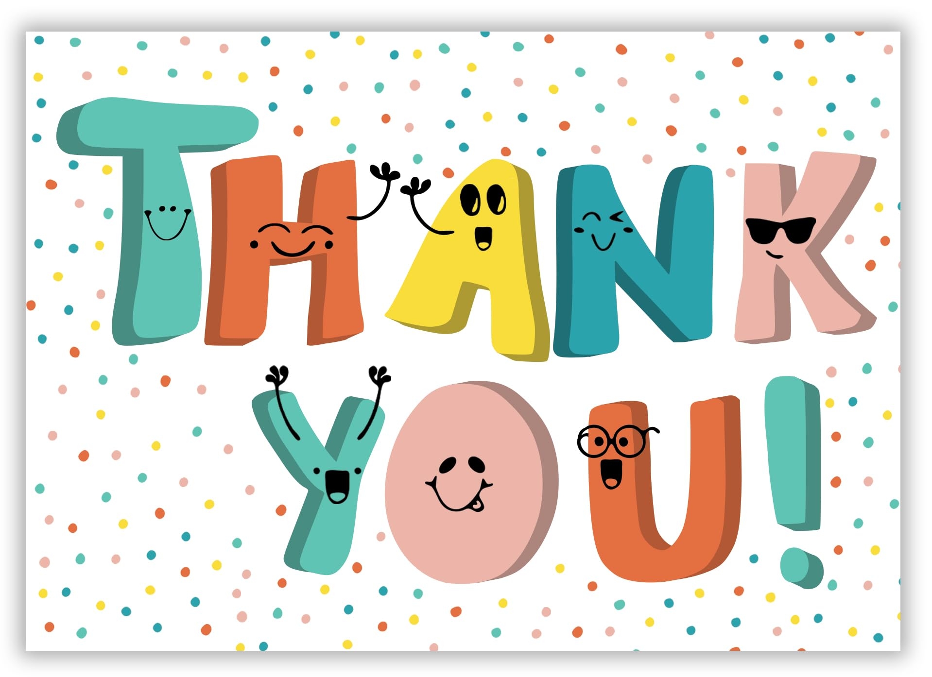 Amazon Honeyplum Doodle Me Happy Kids Thank You Postcards 25 Card Set Fun Easy Cute Thank You Notes For Boys And Girls Office Products