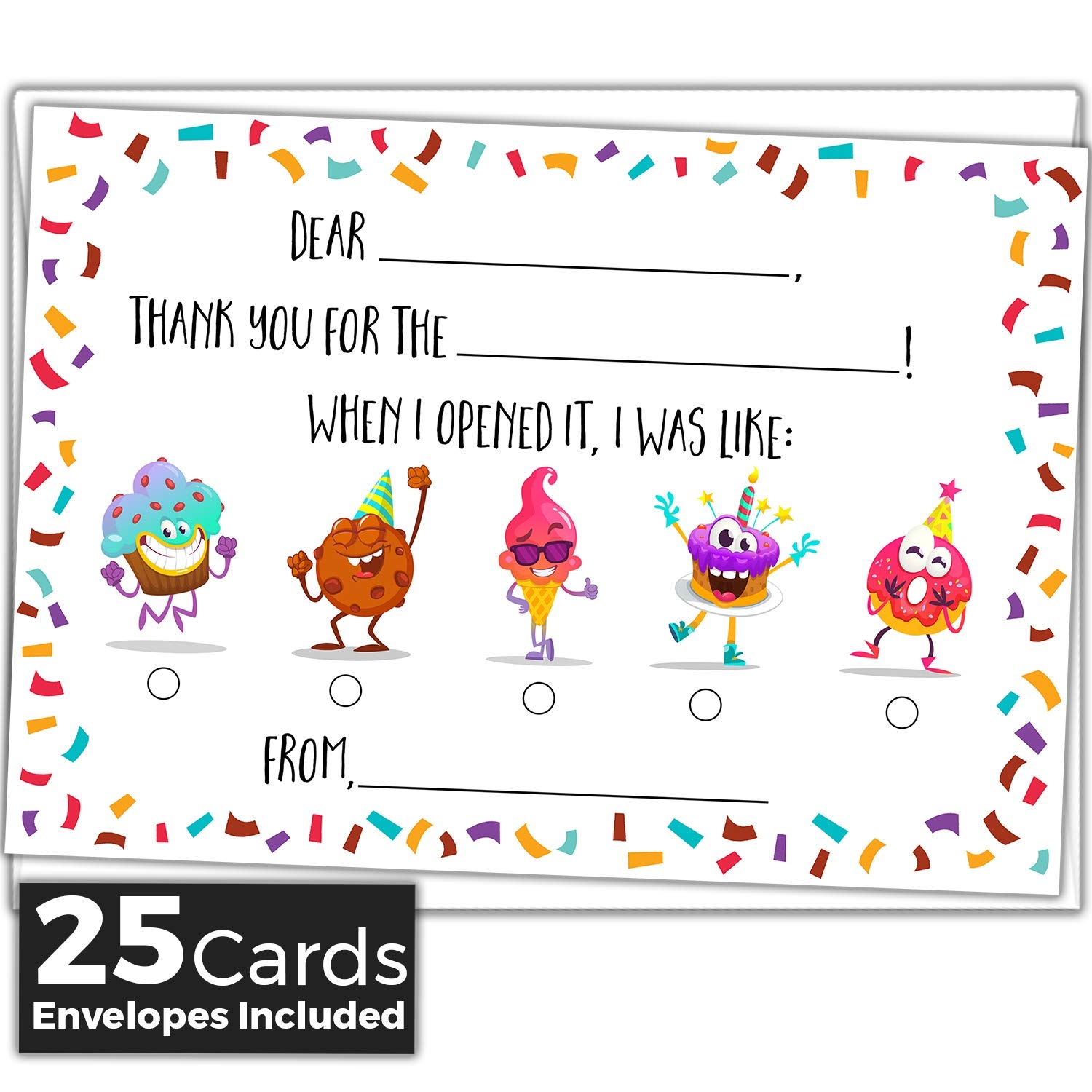 Amazon Honeyplum Kids Fill In The Blank Thank You Cards 25 Cards Including Envelopes Fun Gender Neutral Thank You Notes For Boys Or Girls Office Products Amazon Honeyplum Kids Fill In The Blank Thank You Cards 25 Cards Including Envelopes Fun Gender Neutral Thank You Notes For Boys Or Girls Office Products