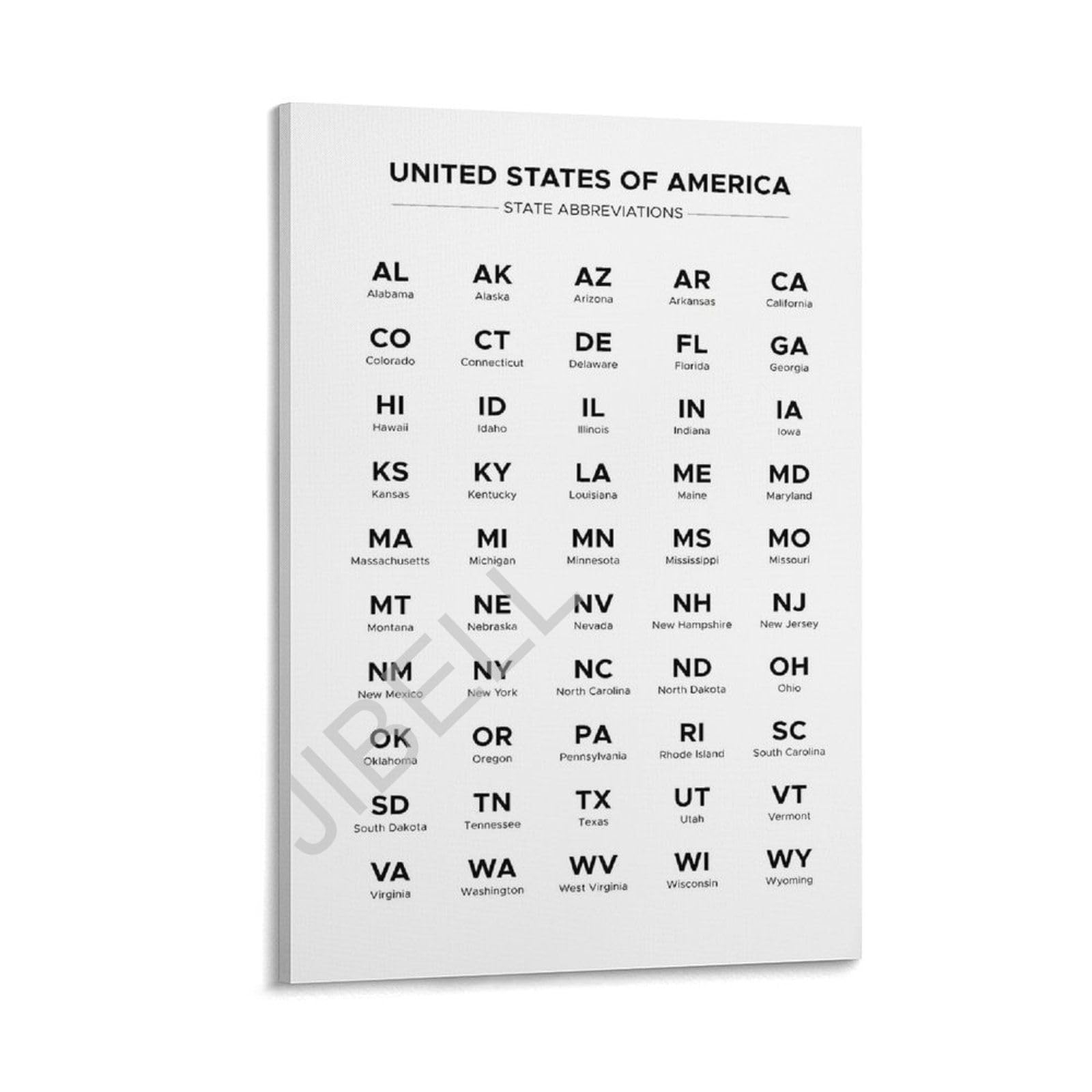 alphabetical list of the united states
