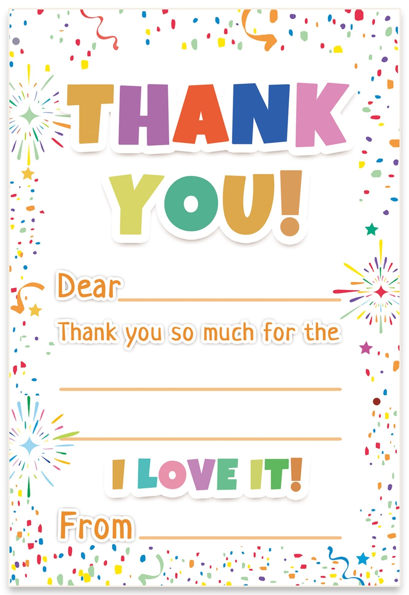 Amazon Vusnud 72Pcs Kids Thank You Cards Fill In The Blank Thank You Notes With Envelopes From Teacher For Birthday 4x6 In Office Products Amazon Vusnud 72Pcs Kids Thank You Cards Fill In The Blank Thank You Notes With Envelopes From Teacher For Birthday 4x6 In Office Products