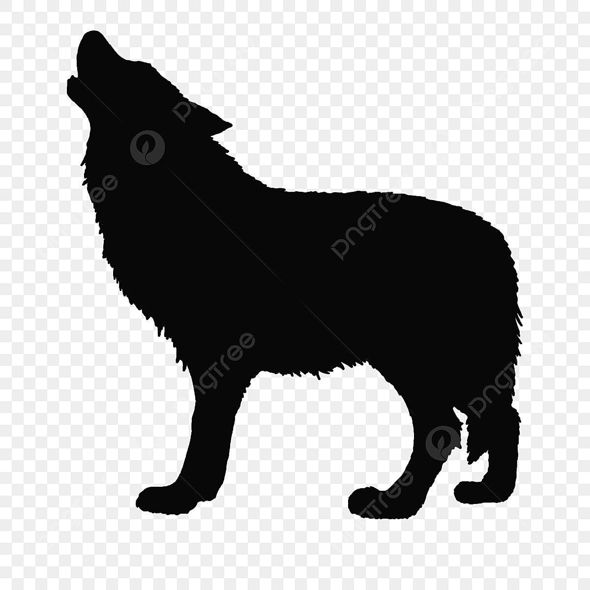 Animated Wolf Silhouette Transparent Background Animal Silhouette Wolf Animal Silhouette Animal Wolf PNG Image For Free Download