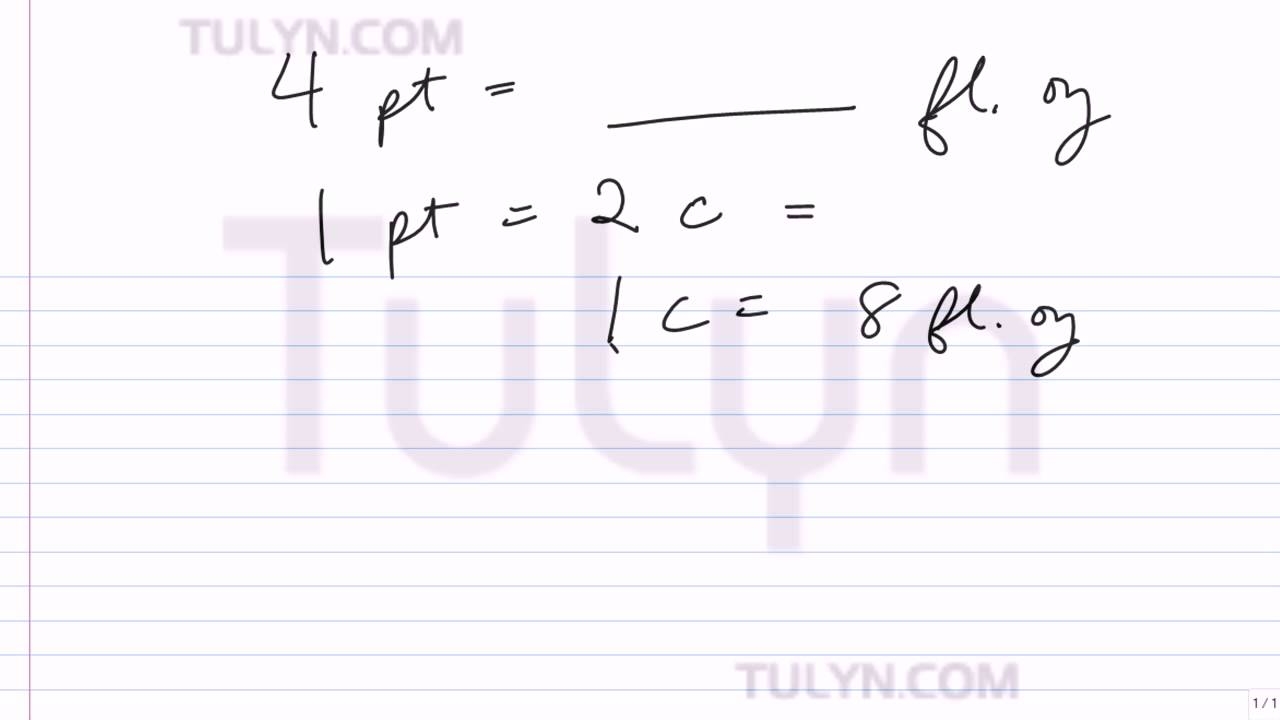 Converting Pints Into Fluid Ounces YouTube Converting Pints Into Fluid Ounces YouTube