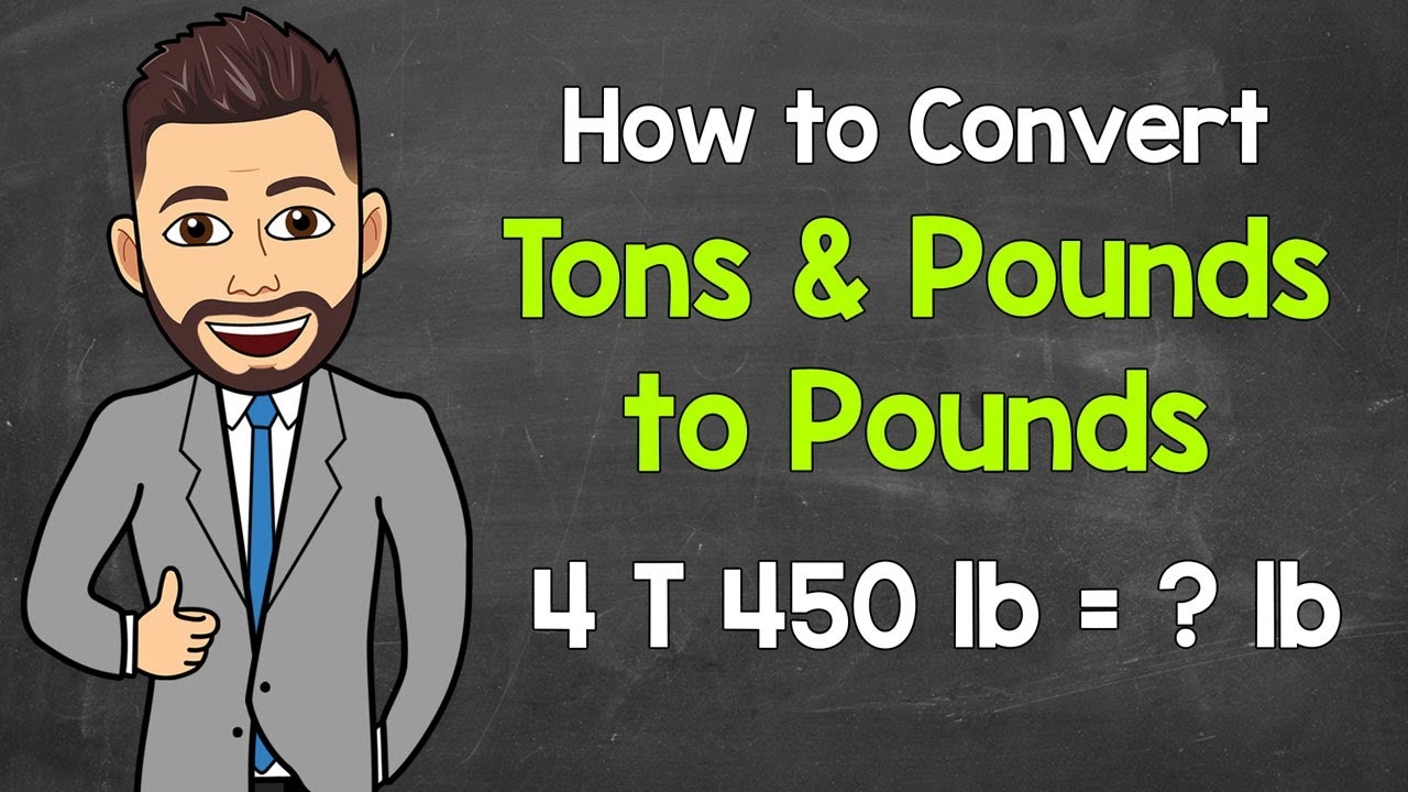 how many pounds is 4 tons