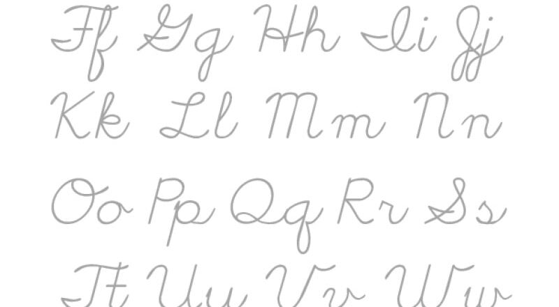 Cursive Writing Practice Sheets PDF ReadingVine