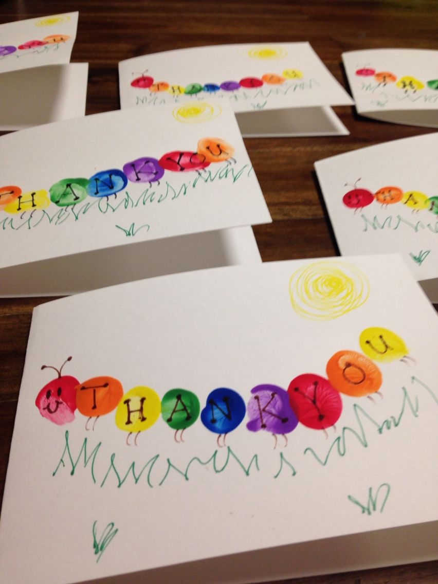 thank you cards for kindergarteners thank you cards for kindergarteners