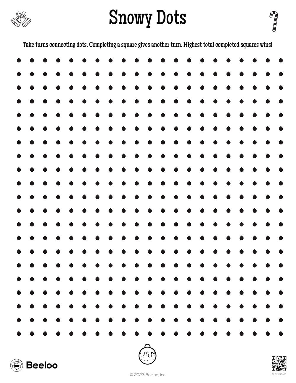 Dots And Boxes Games Beeloo Printable Crafts And Activities For Kids