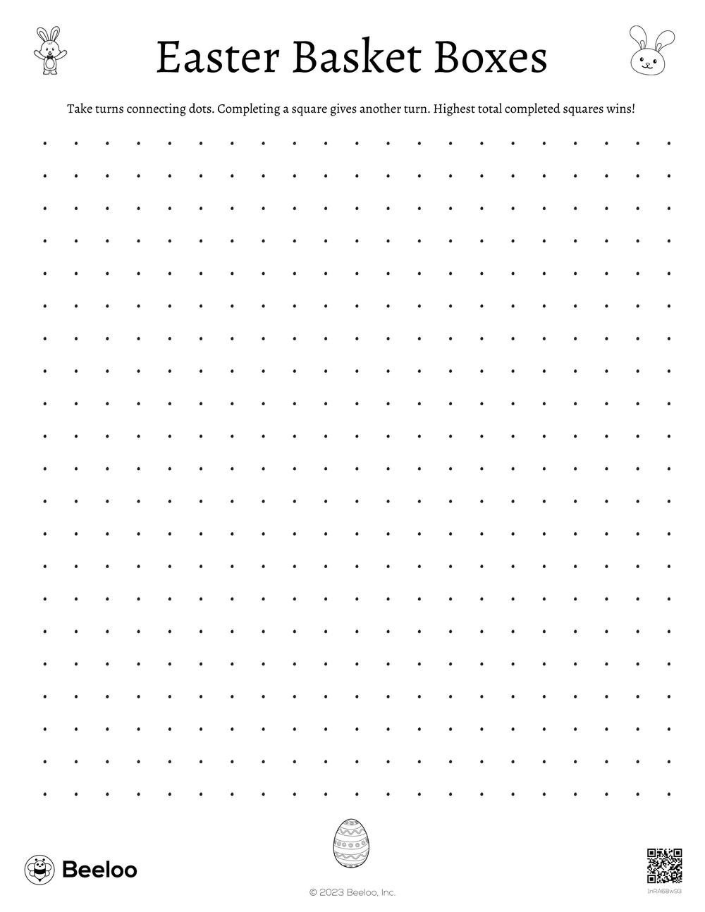 Dots And Boxes Games Beeloo Printable Crafts And Activities For Kids