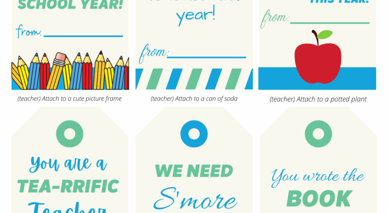 End Of Year Printable Thank You Notes SignUp