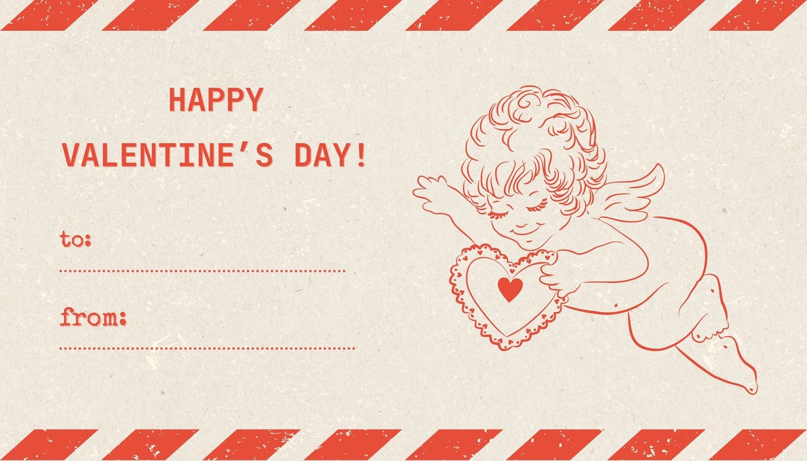 Free Custom Printable Valentines Day Tag Templates Canva