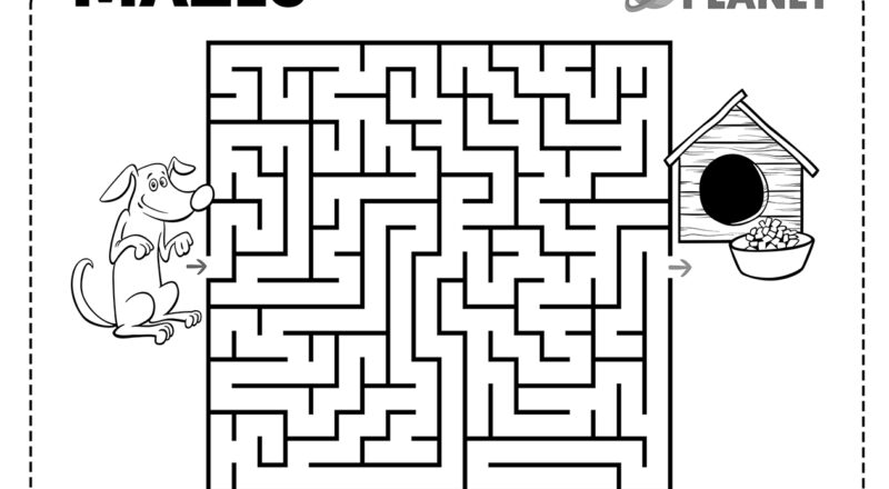 Free Easy Printable Mazes For Kids Download The FREE PACK Worksheets Library