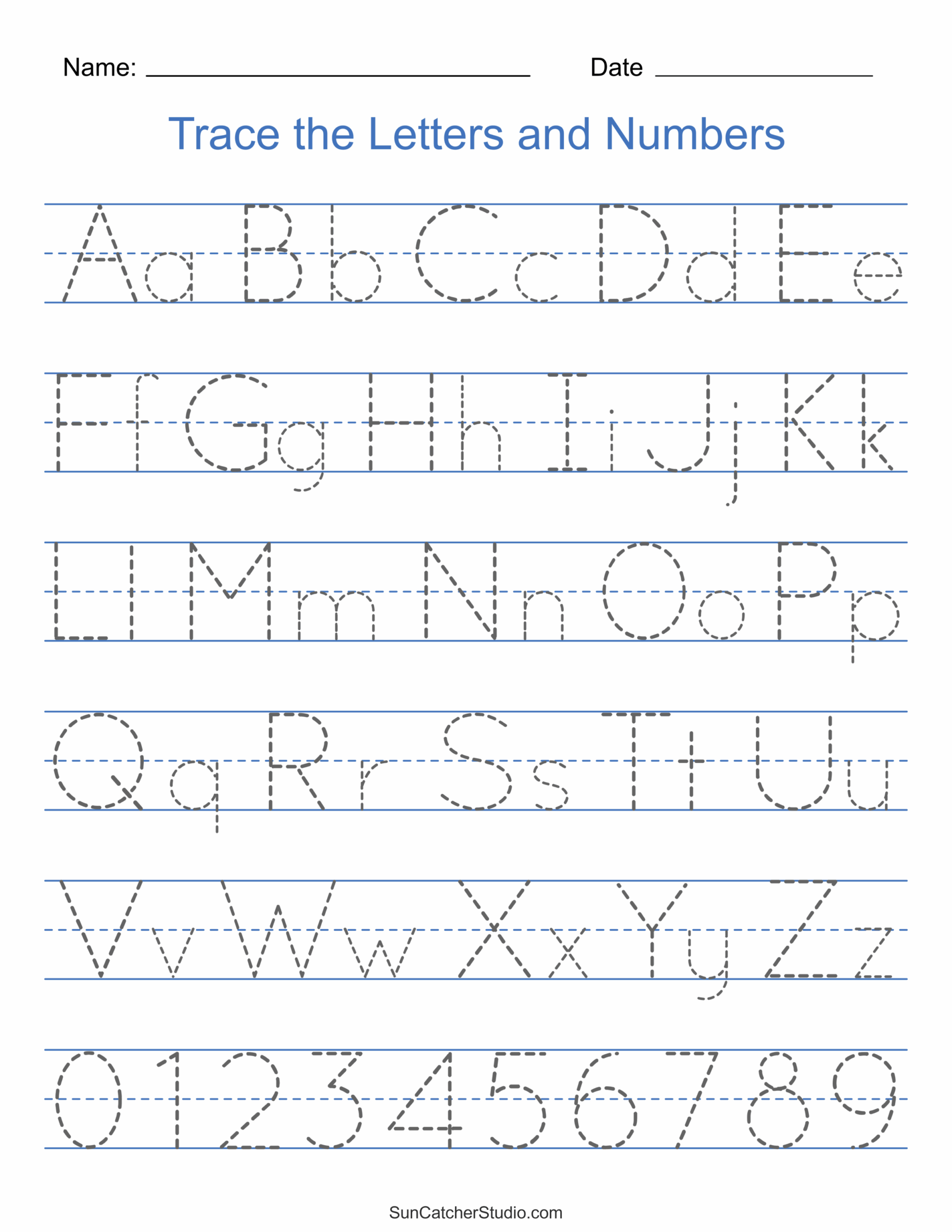 Free Printable Alphabet Letter Tracing Worksheet Download Free Printable Alphabet Letter Tracing Worksheet Png Images Free Worksheets On Clipart Library