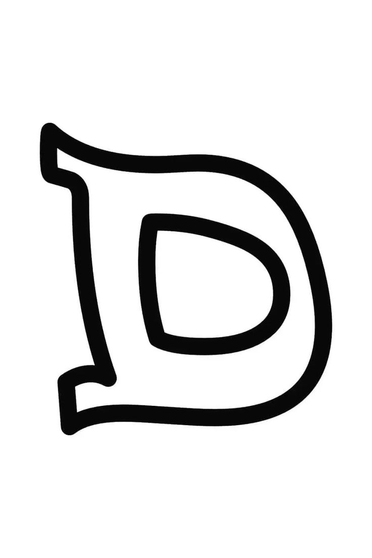 Free Printable Bubble Letter D Bubble Alphabet Letters Free Printable Bubble Letter D Bubble Alphabet Letters