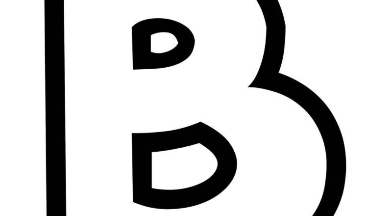 Free Printable Bubble Letter Stencils Bubble Letter B