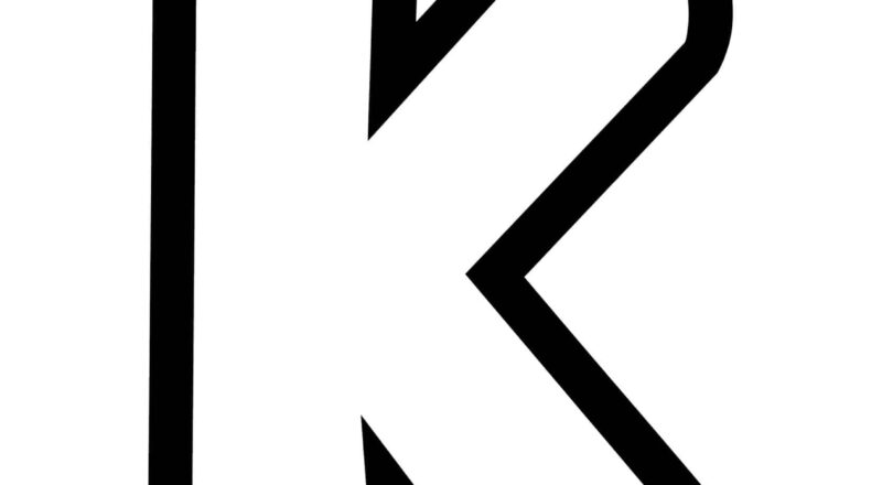 Free Printable Bubble Letter Stencils Bubble Letter K