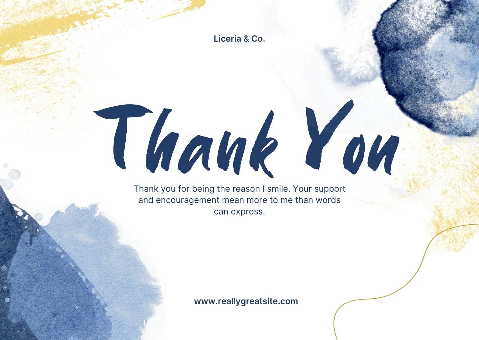 Free Printable Business Thank You Postcard Templates Canva