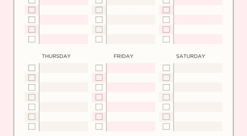 Free Printable Cleaning Checklist Templates Canva