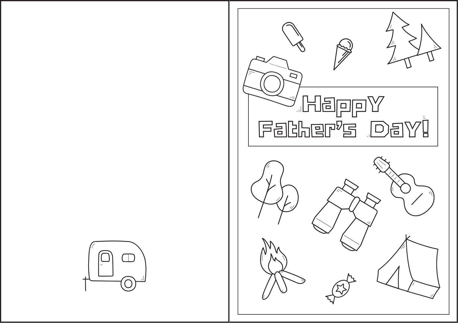 Free Printable Father s Day Folded Card Templates Canva