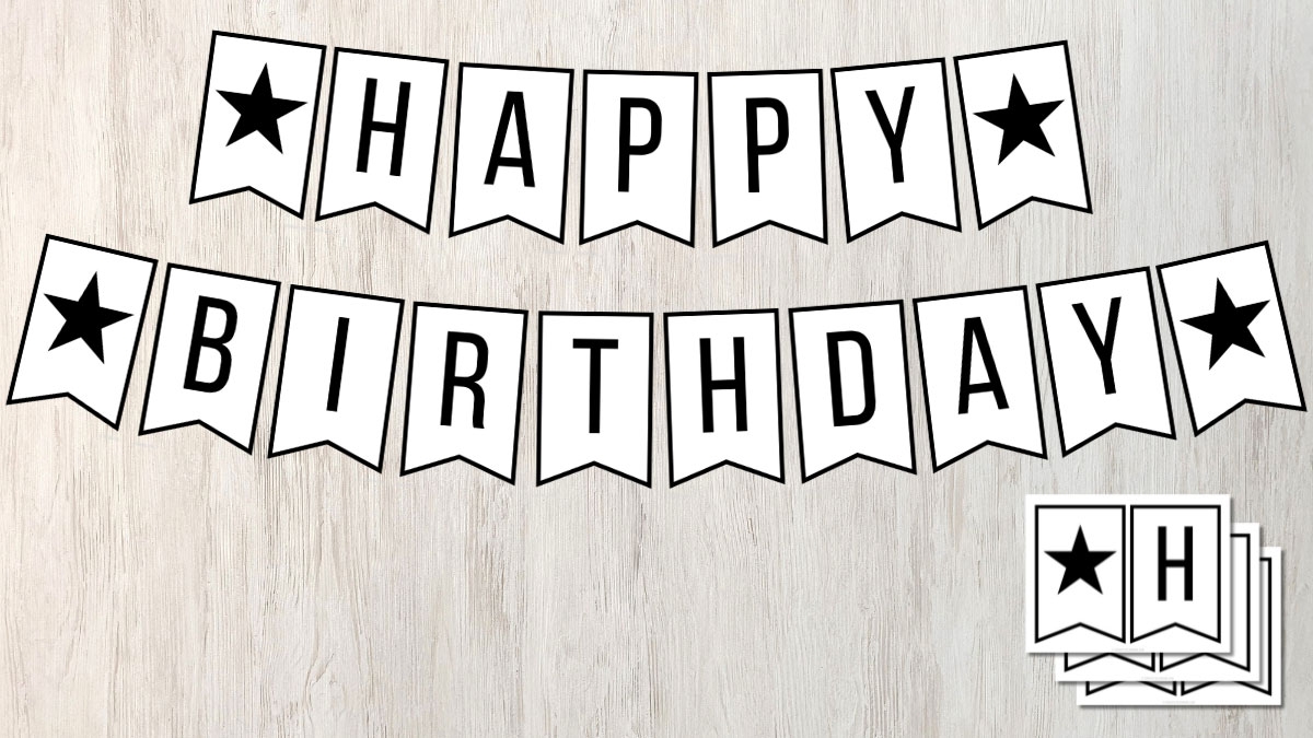 happy birthday printable free