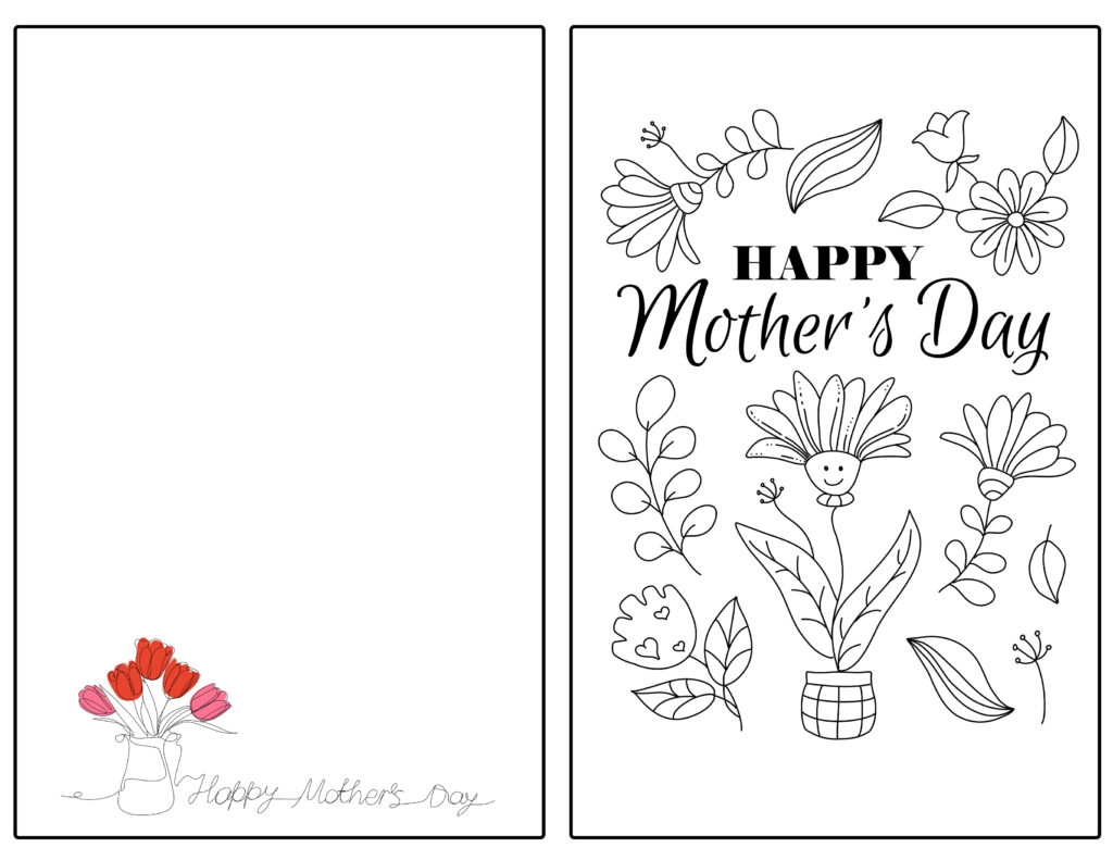 printable mothers day craft template printable mothers day craft template