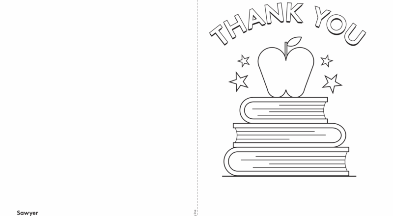 Free Printable Teacher Appreciation Card Sawyer Blog