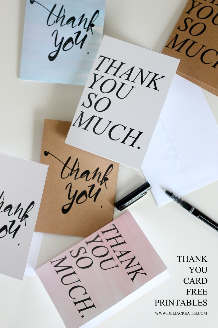 free thank you notes