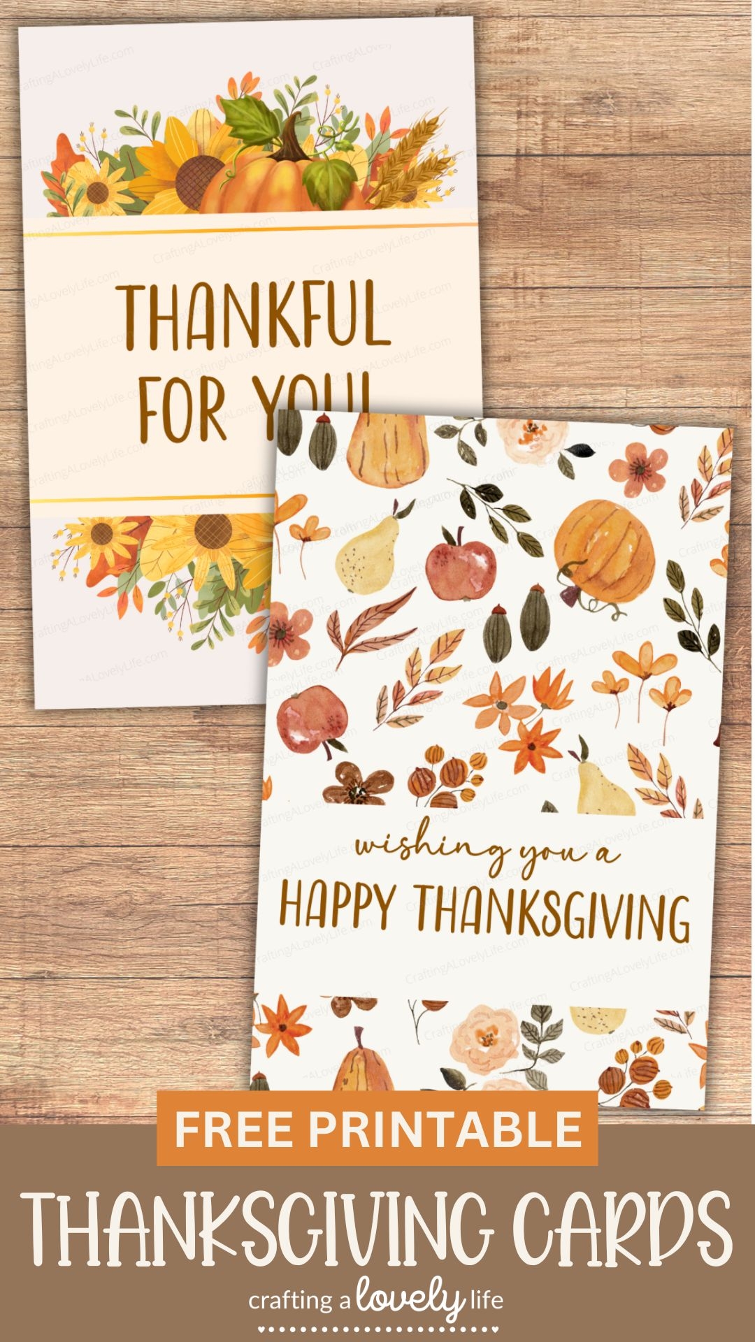 Free Printable Thanksgiving Cards