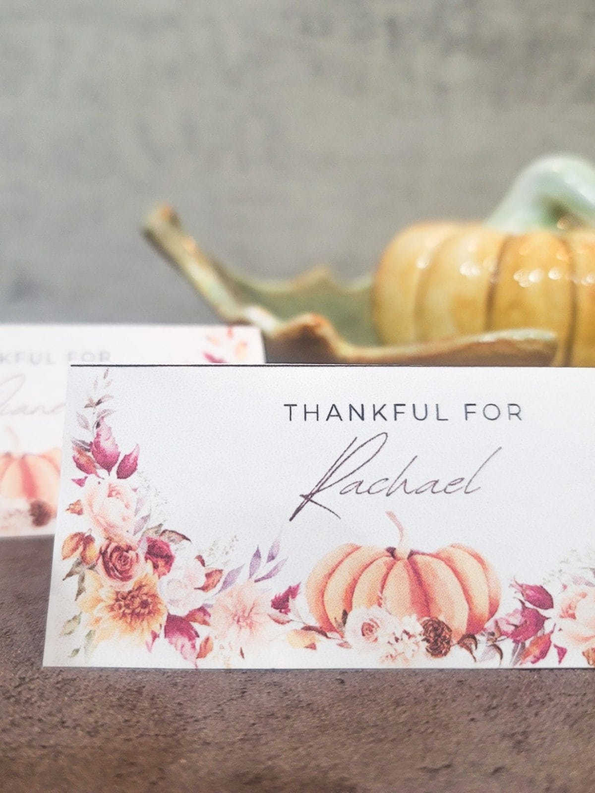 free printable thanksgiving place cards