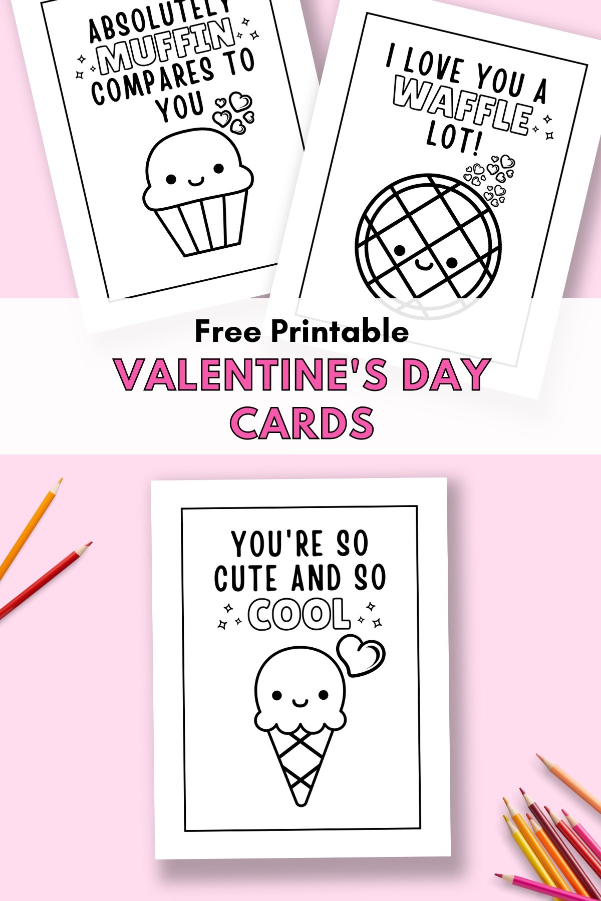 Free Printable Valentine s Cards To Colour Gathering Beauty