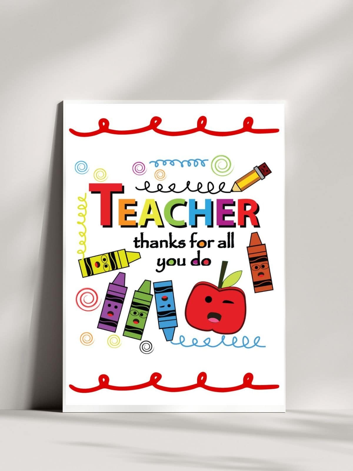 Free Teacher Appreciation Printable Cards Life Is Sweeter By Design
