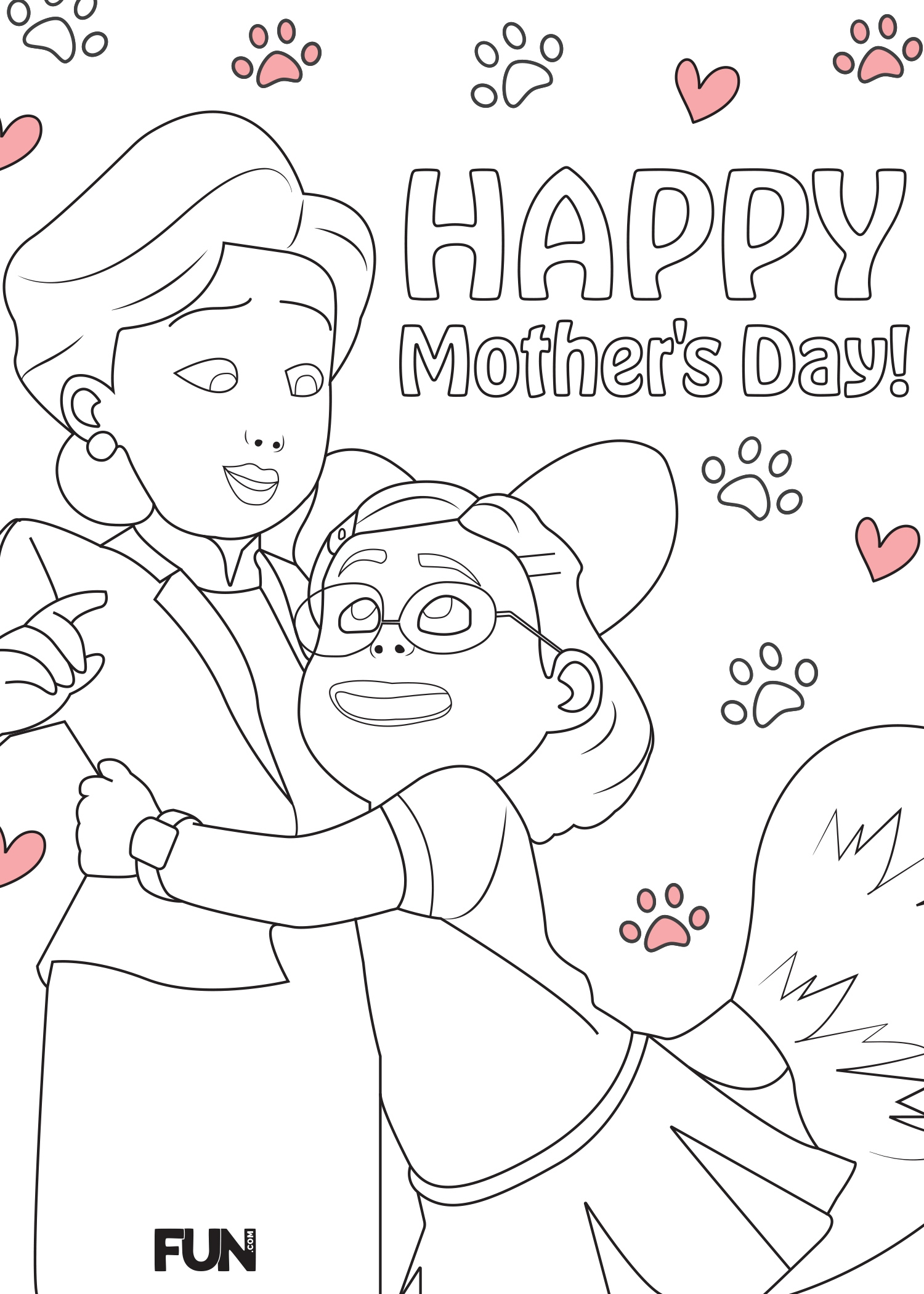 mother's day cards colouring pages mother's day cards colouring pages