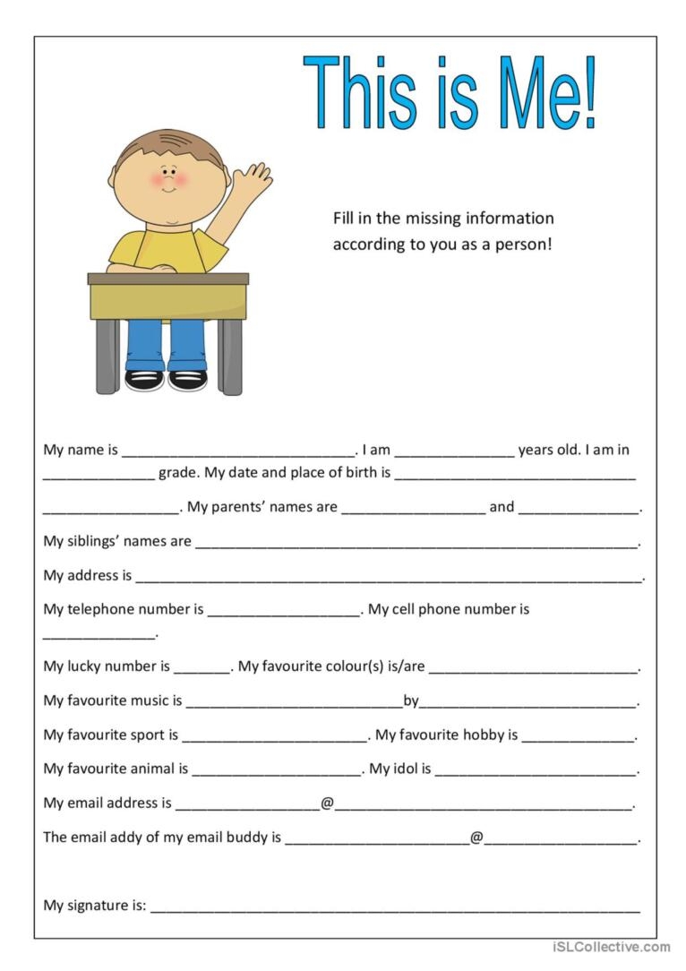 get to know your students worksheet