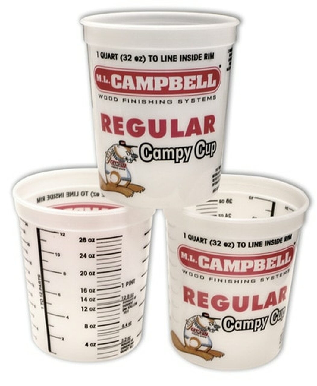 Graduated Measure Cup 64 Oz DSI80 DSI Woodworking Supplies