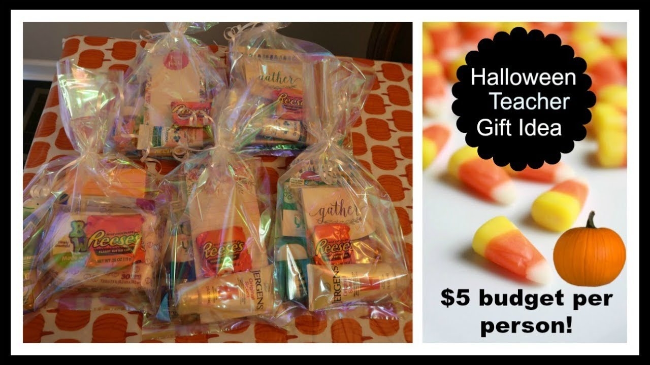 Halloween Budget DIY Gift Idea For Teachers Friends Or Family YouTube