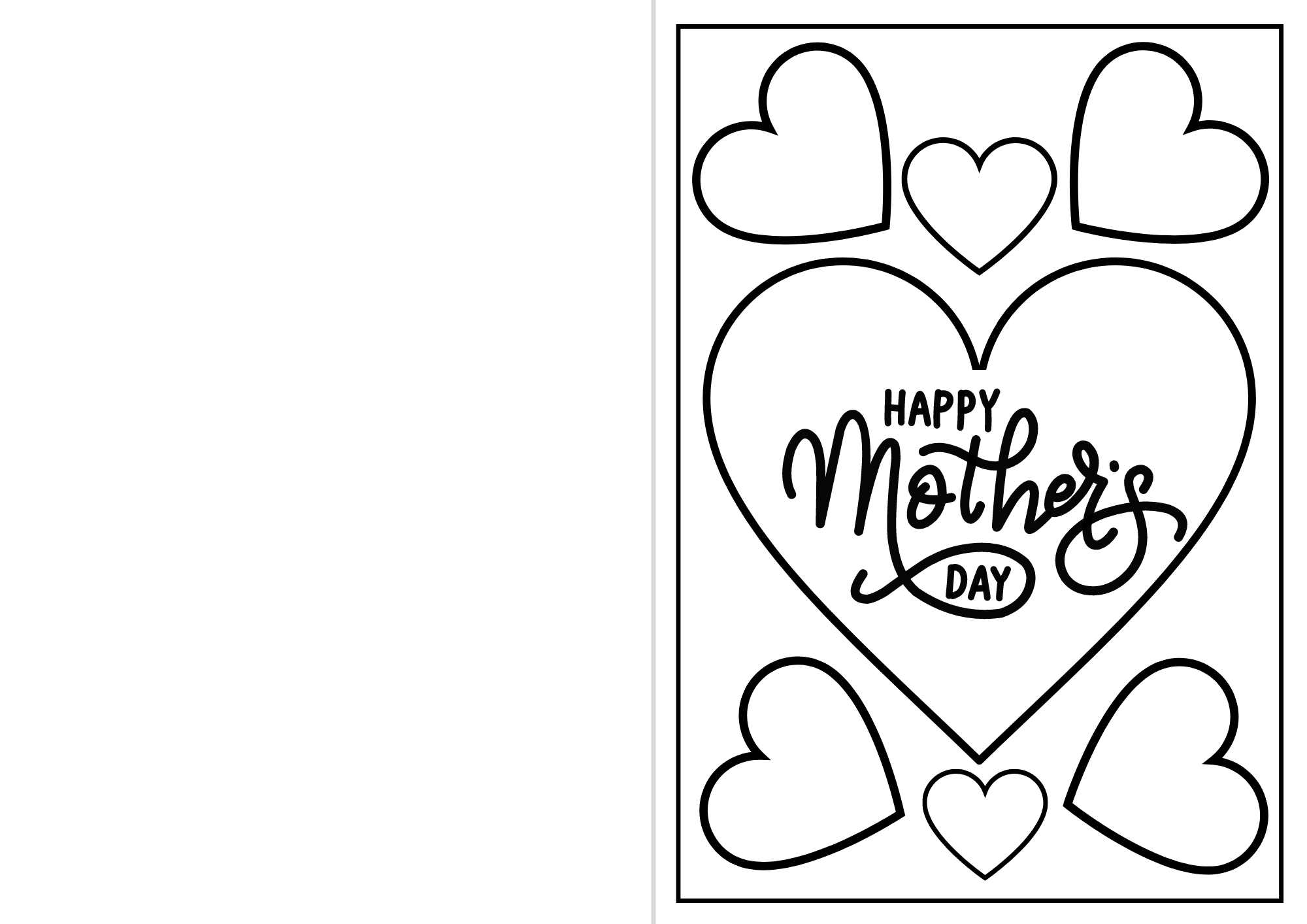 Heart Mother s Day Card Free PDF Download Ezpzlearn
