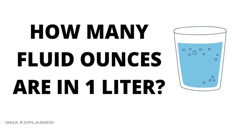 How Many Fluid Ounces Are In 1 Liter QnA Explained YouTube