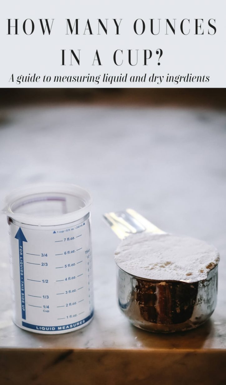 how much fluid ounces are in a cup