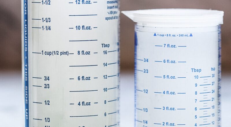 How Many Ounces In A Cup Measuring Liquid And Dry Ingredients